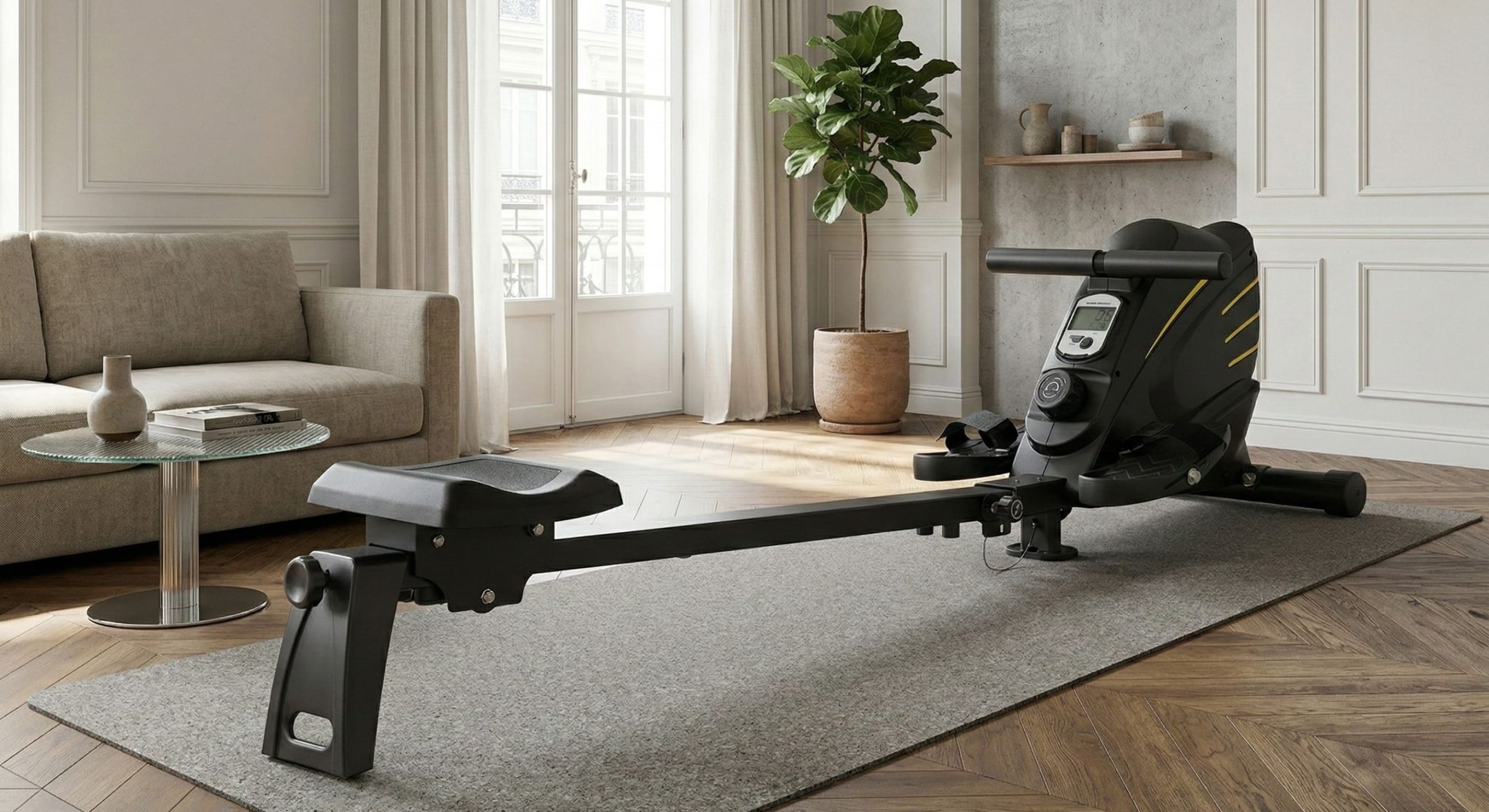 Fitness Doctor Shark 2 rameur magnétique en appartement